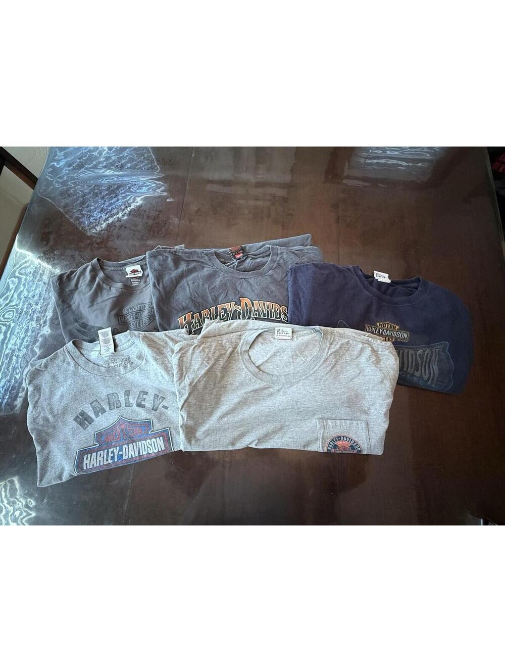 Harley Davidson T Shirts Lot Of 5 Men’s Xl 2013-2019 Y2K